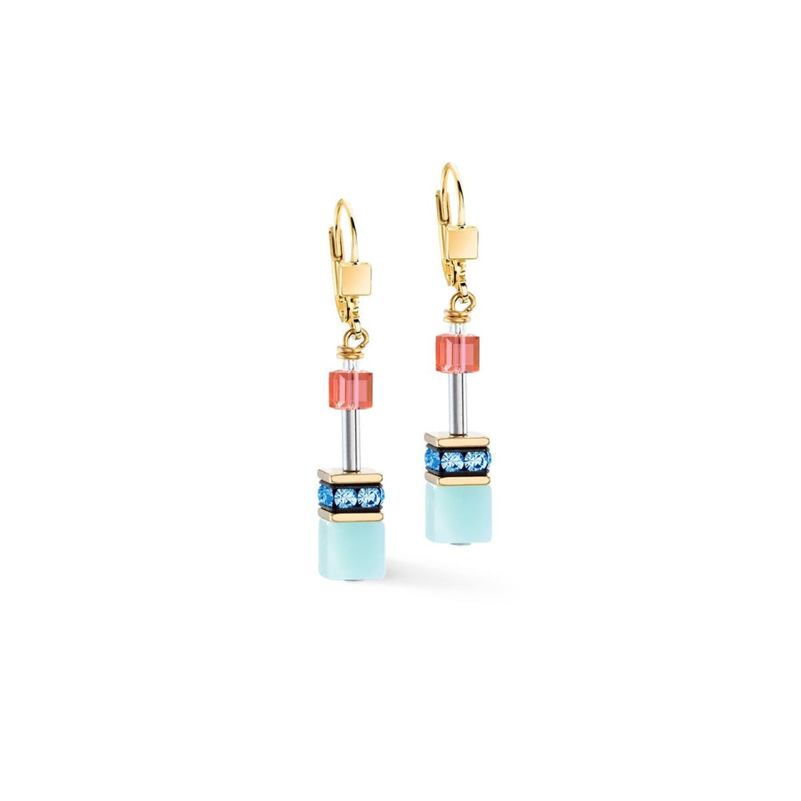 Coeur De Lion GeoCUBE Iconic Earrings - Rainbow - 4905201520