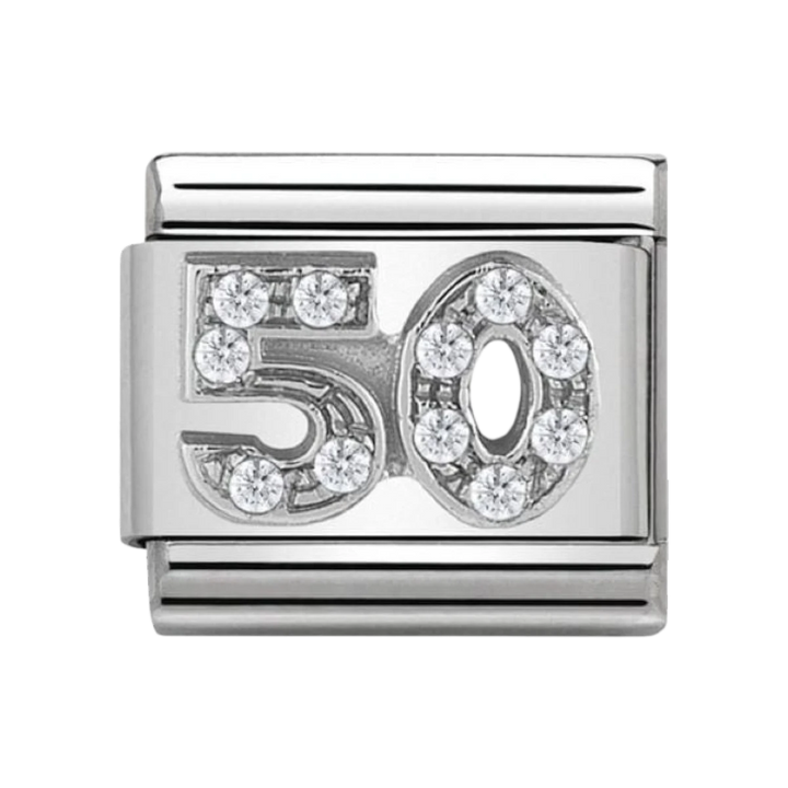 Nomination Classic Symbols - Cubic Zirconia and 925 Silver 50