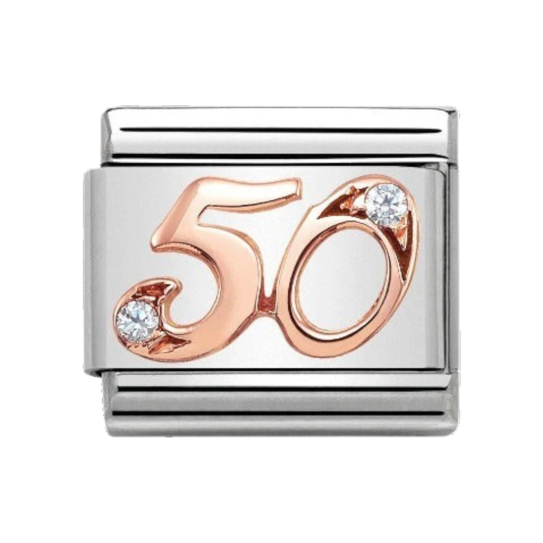Nomination Rose Gold Classic 50 Charm 430315/50