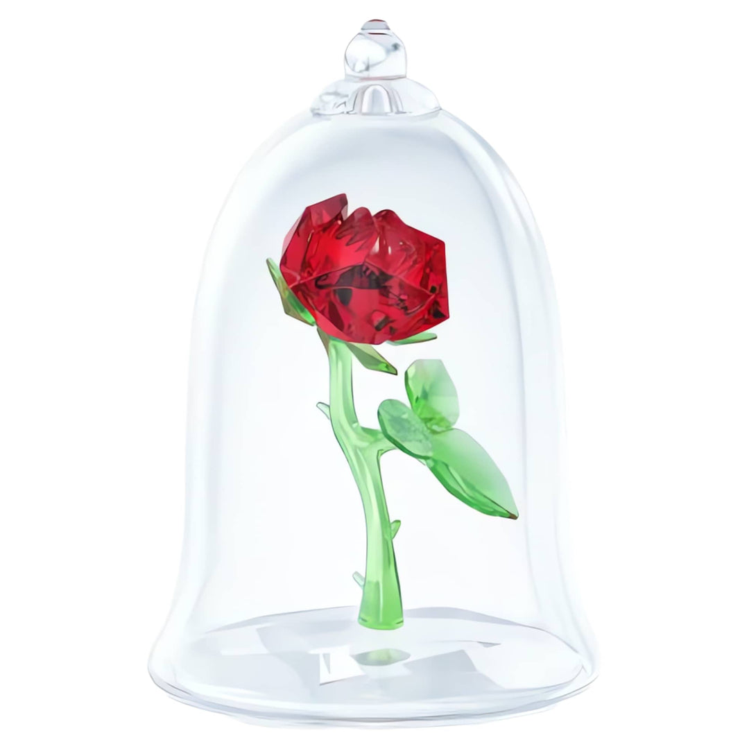 Niche Jewellery Swarovski Crystal Disney Beauty and The Beast Enchanted Rose detail