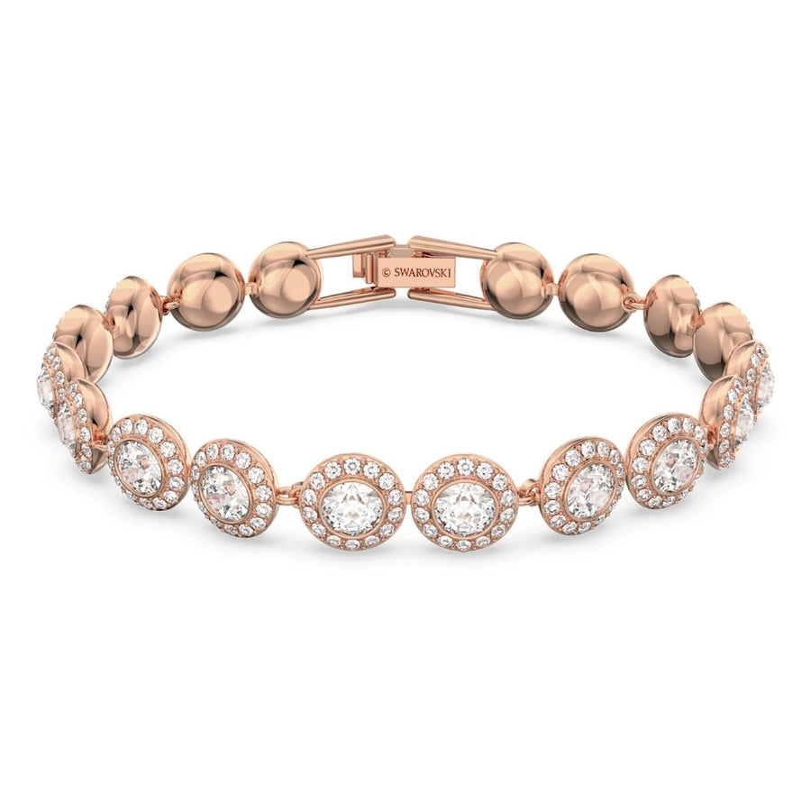 Swarovski Angelic Bracelet - White with Rose Gold Plating 5240513