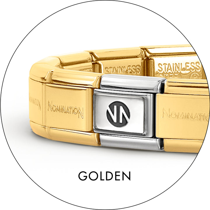 Nomination Classic Gold Stainless Steel Starter Bracelet