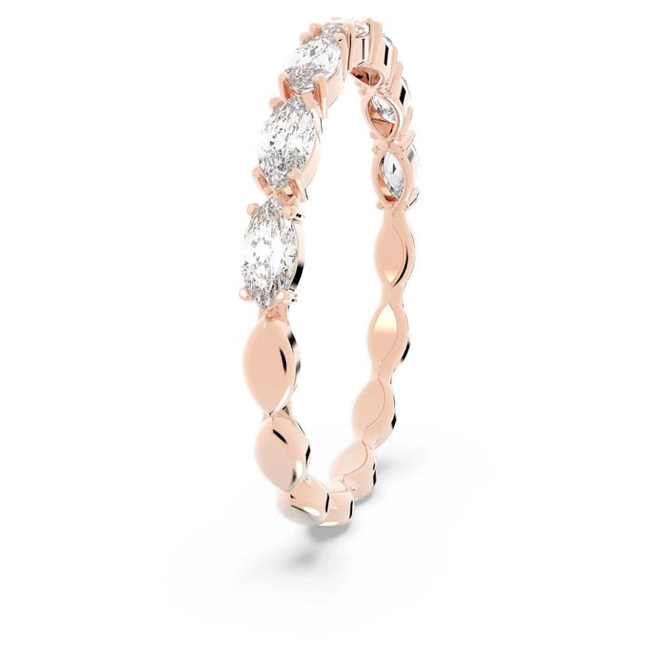 Swarovski Vittore Marquise Ring - White with Rose Gold Plating