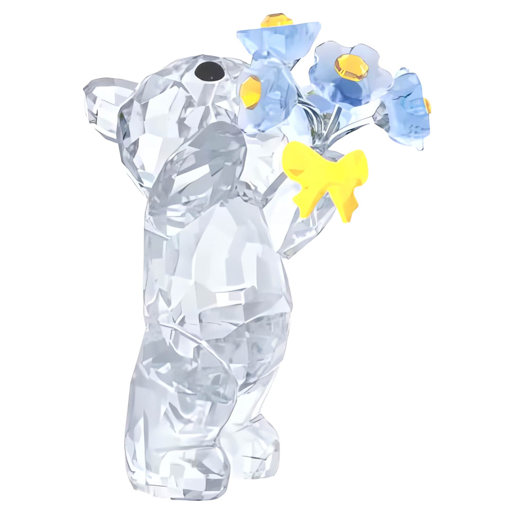 Niche Jewellery Swarovski Crystal Kris Bear - Forget Me Not detail