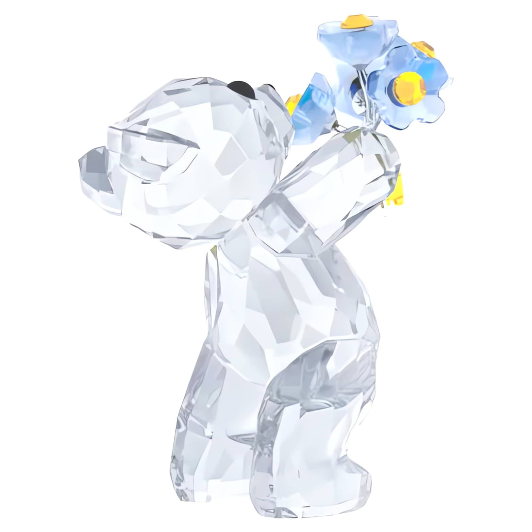 Niche Jewellery Swarovski Crystal Kris Bear - Forget Me Not detail