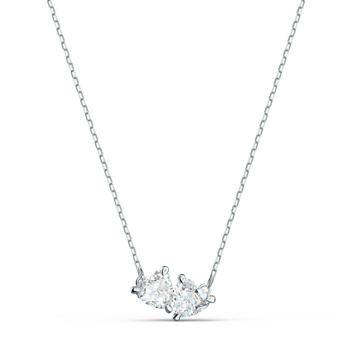 Swarovski Attract Soul Heart Necklace - Rhodium Plating - 5517117