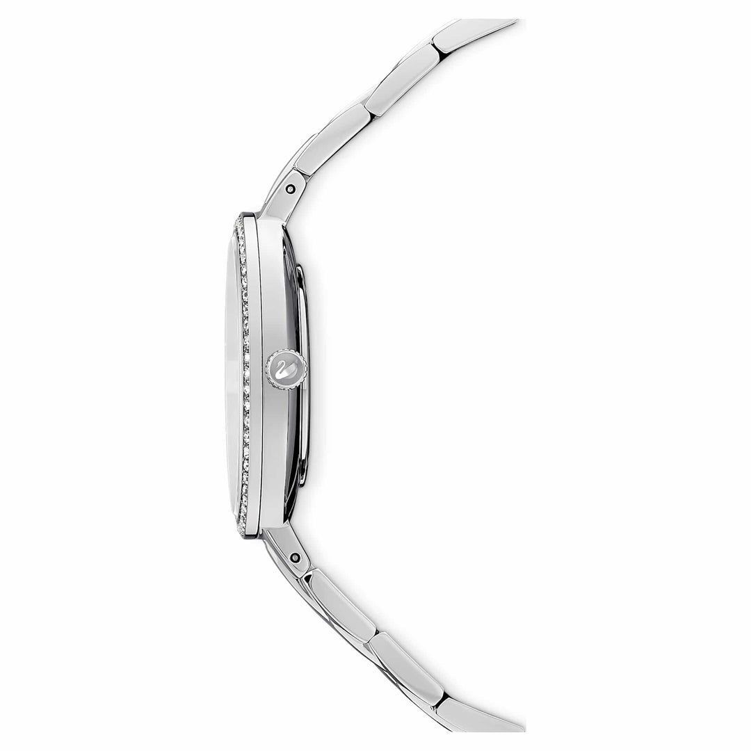 Niche Jewellery Swarovski Cosmopolitan Watch Metal Bracelet White - Stainless Steel detail