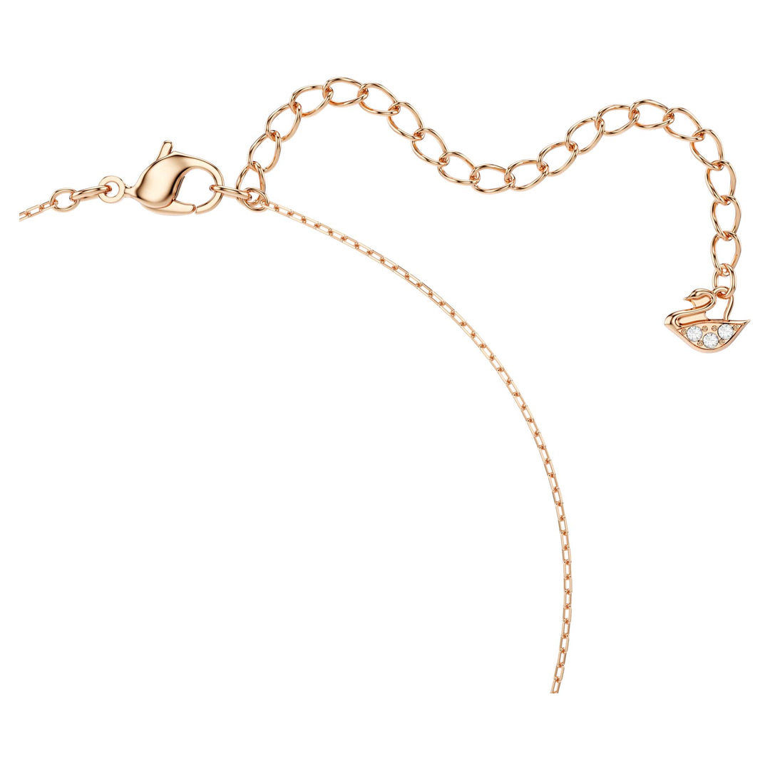 Niche Jewellery Swarovski Infinity Heart Necklace - Mixed Metal Finish detail