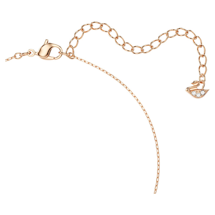 Niche Jewellery Swarovski Infinity Heart Necklace - Mixed Metal Finish detail