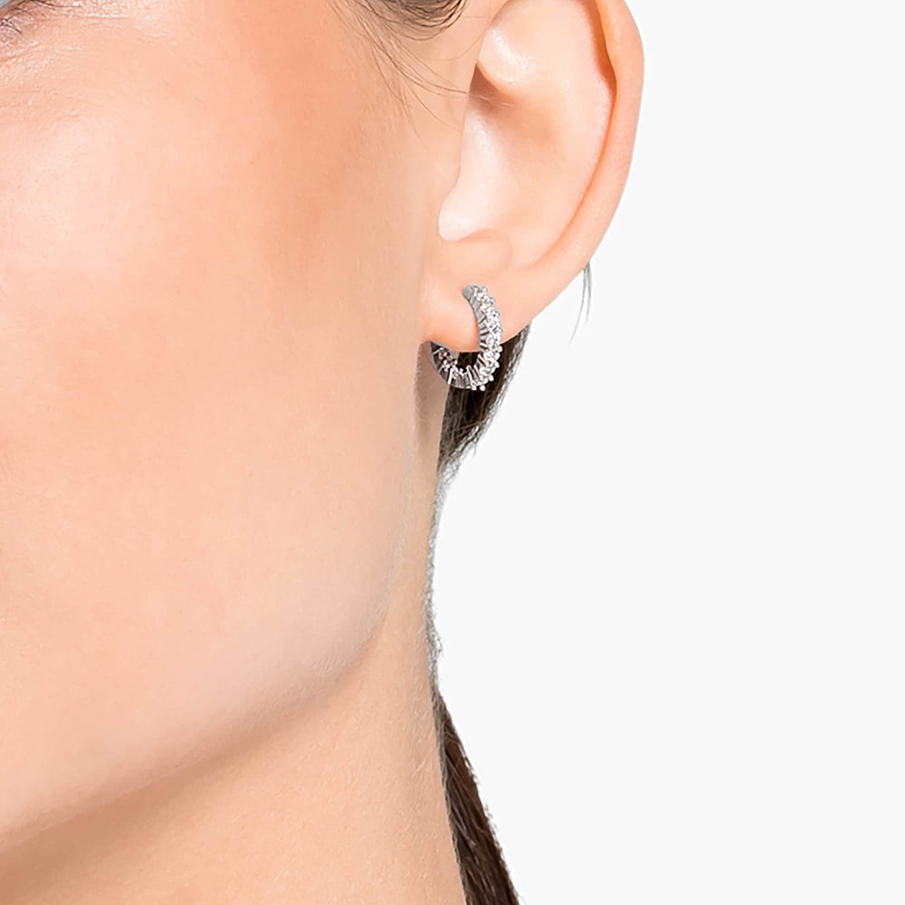 Niche Jewellery Swarovski Vittore Mini Hoop Earrings detail