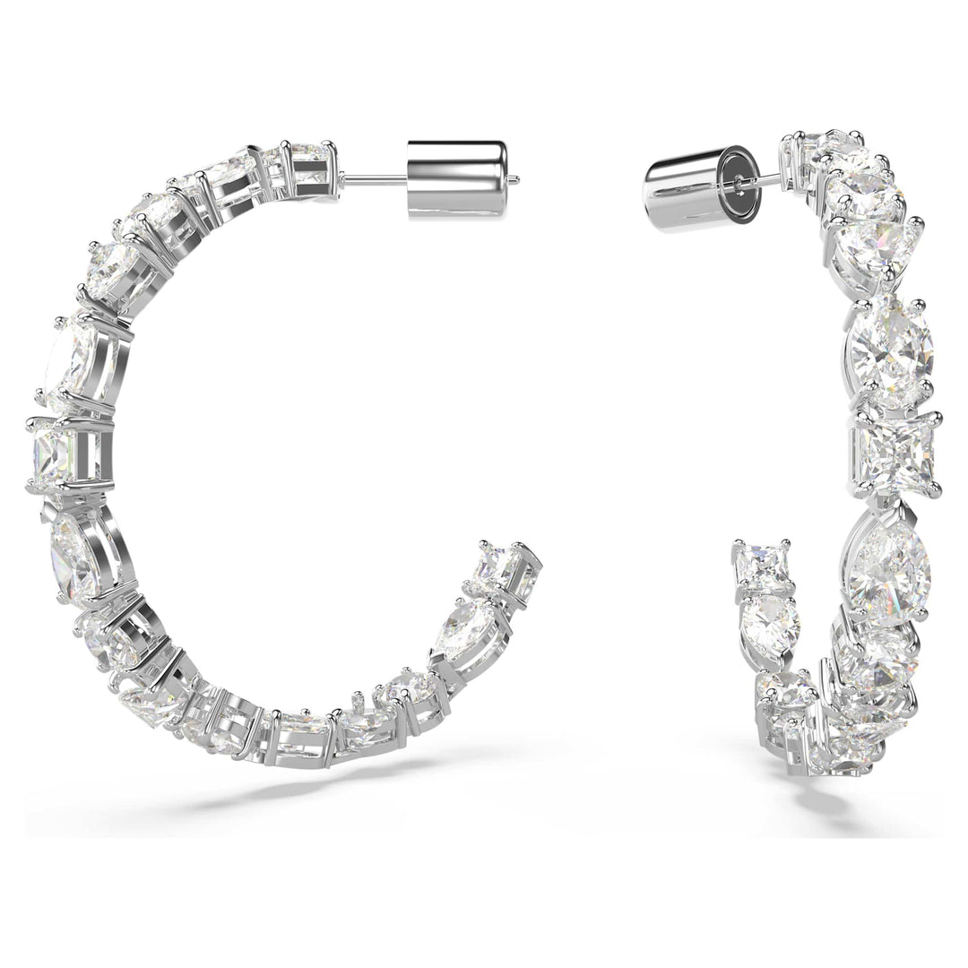 Niche Jewellery Swarovski Tennis Deluxe Hoop Earrings