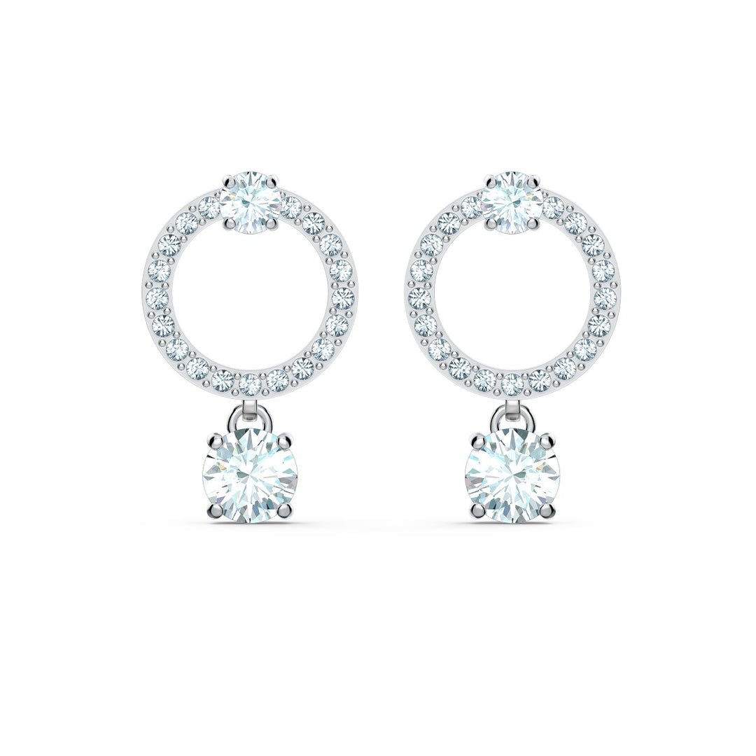 Swarovski Attract Circle Pierced Earrings 5563278