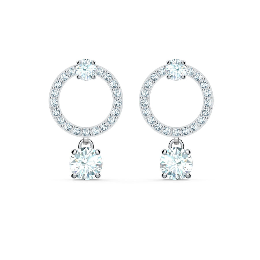 Swarovski Attract Circle Pierced Earrings 5563278