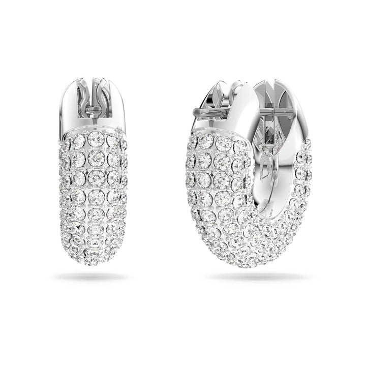 Swarovski Dextera Hoop Earrings -  Rhodium Plating 5618306