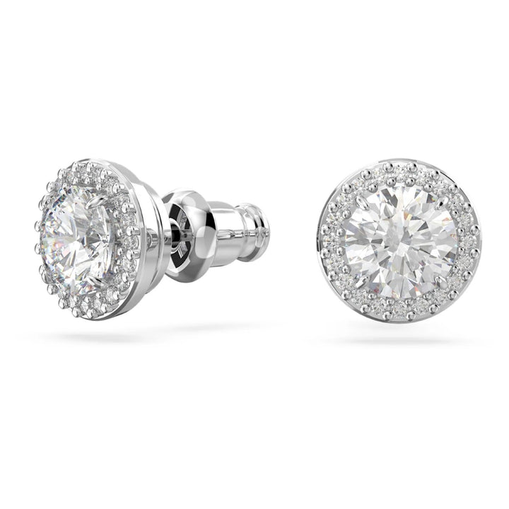 Swarovski Constella Stud Earrings - White with Rhodium Plating 5636269