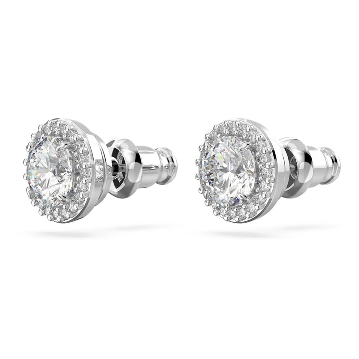 Swarovski Constella Stud Earrings - White with Rhodium Plating 5636269