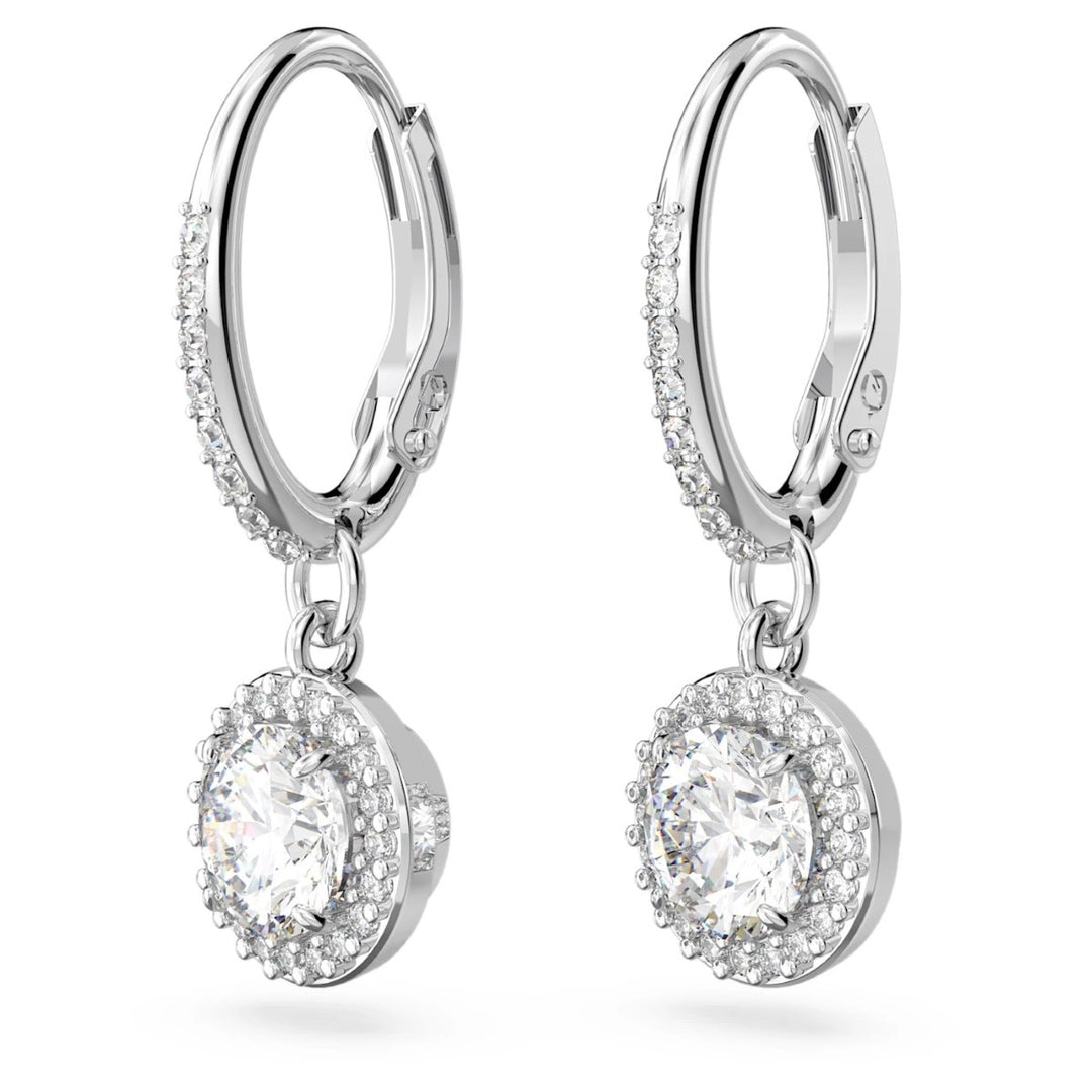 Swarovski Constella Drop Earrings - White with Rhodium Plating 5636270