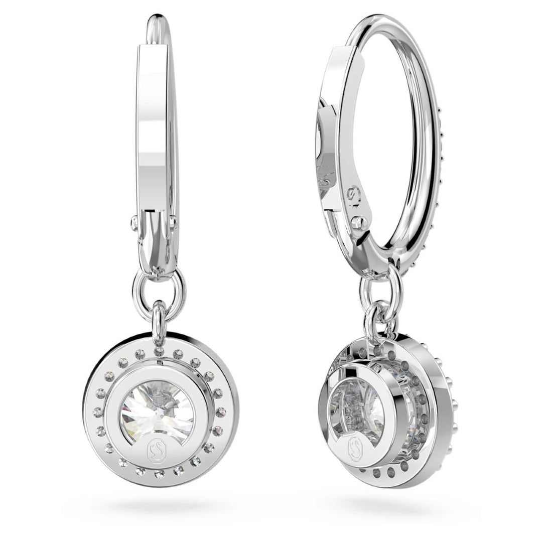 Swarovski Constella Drop Earrings - White with Rhodium Plating 5636270