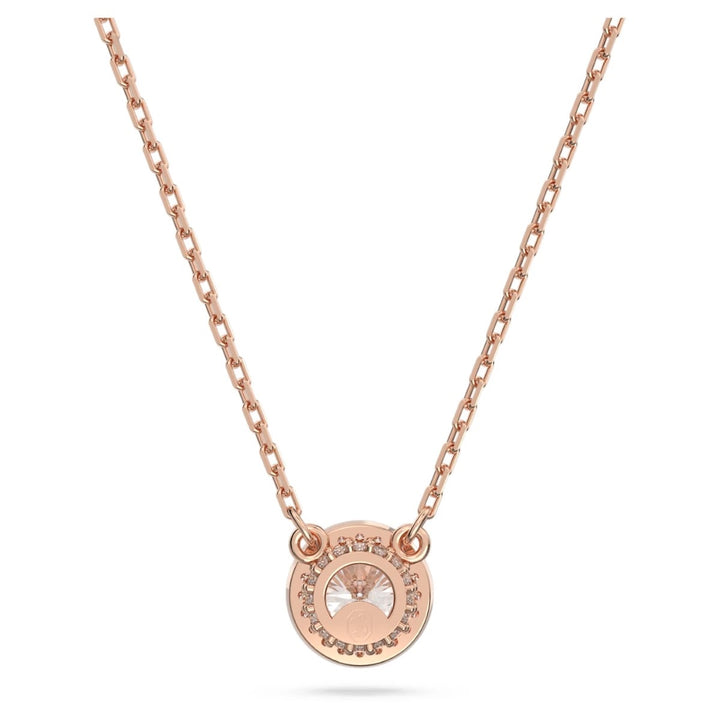 Swarovski Constella Pendant Round PavÃ© - White with Rose Gold Tone Plating 5636272