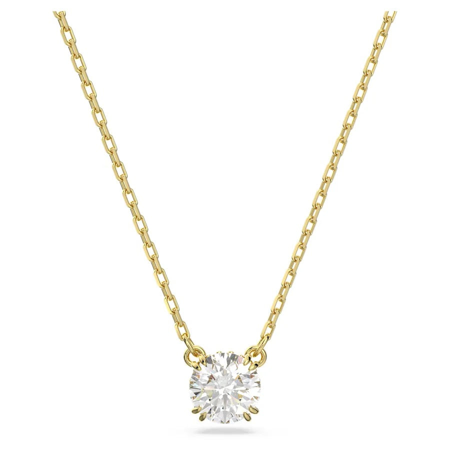 Swarovski Constella Pendant - White with Gold Tone Plating 5636703