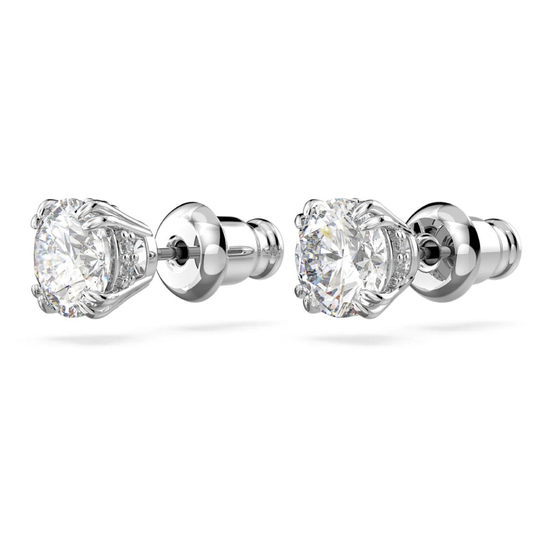 Swarovski Constella Stud Earrings - White with Rhodium Plating 5636712