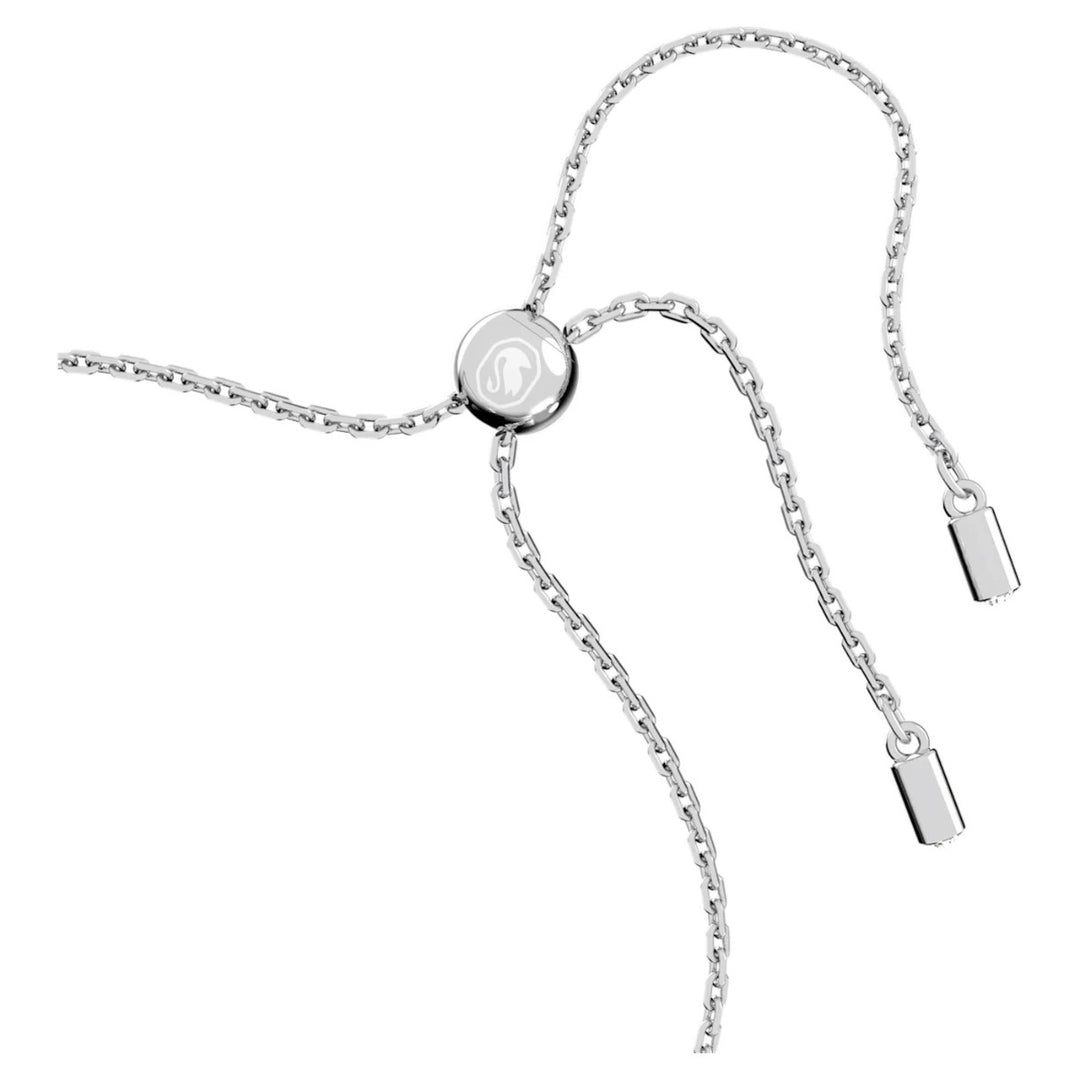 Swarovski Gema Flower Bracelet - White with Rhodium Plating 5644684