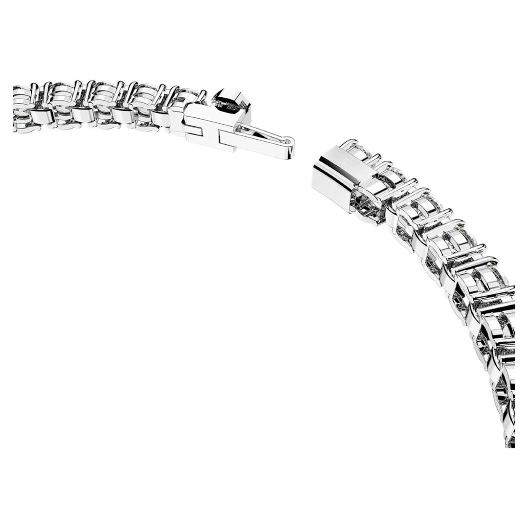 Swarovski Matrix Tennis Bracelet - White with Rhodium Plating 5648937
