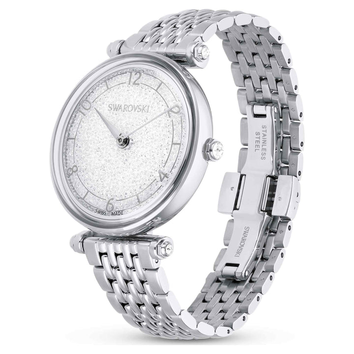 Niche Jewellery Swarovski Crystalline Wonder Watch - Stainless Steel Metal Bracelet detail