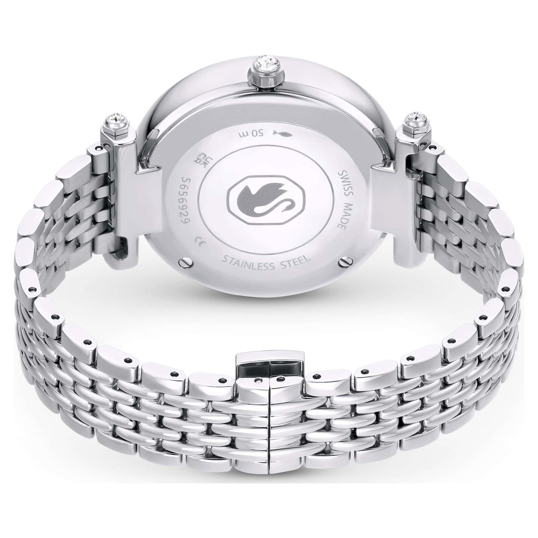 Niche Jewellery Swarovski Crystalline Wonder Watch - Stainless Steel Metal Bracelet detail