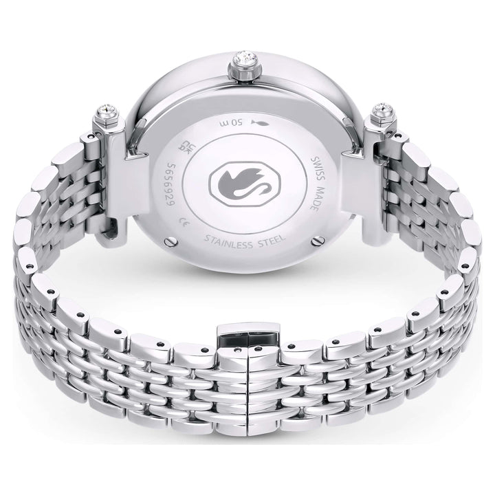 Niche Jewellery Swarovski Crystalline Wonder Watch - Stainless Steel Metal Bracelet detail