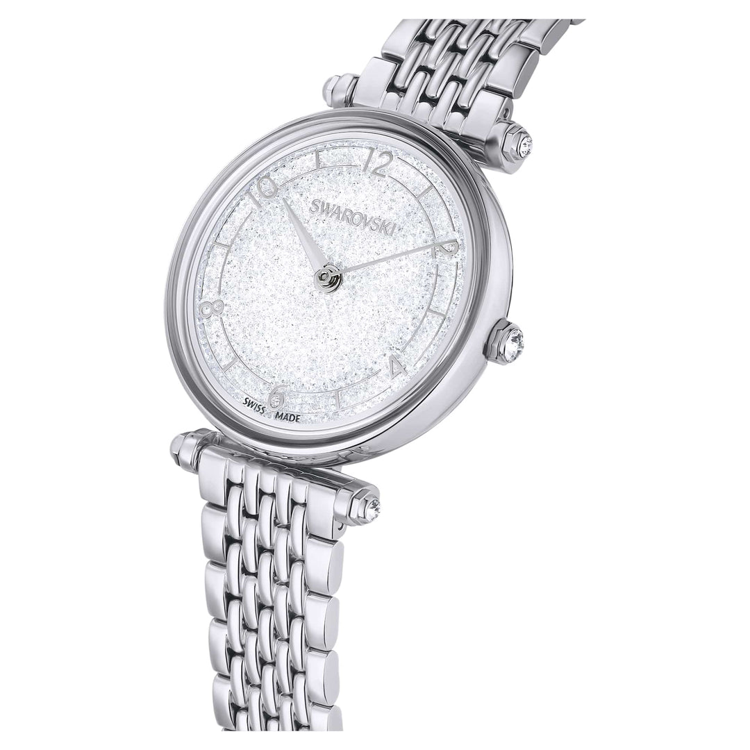 Niche Jewellery Swarovski Crystalline Wonder Watch - Stainless Steel Metal Bracelet detail