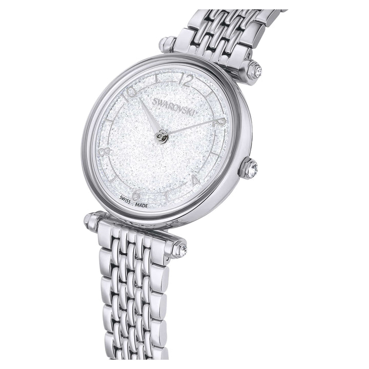 Niche Jewellery Swarovski Crystalline Wonder Watch - Stainless Steel Metal Bracelet detail