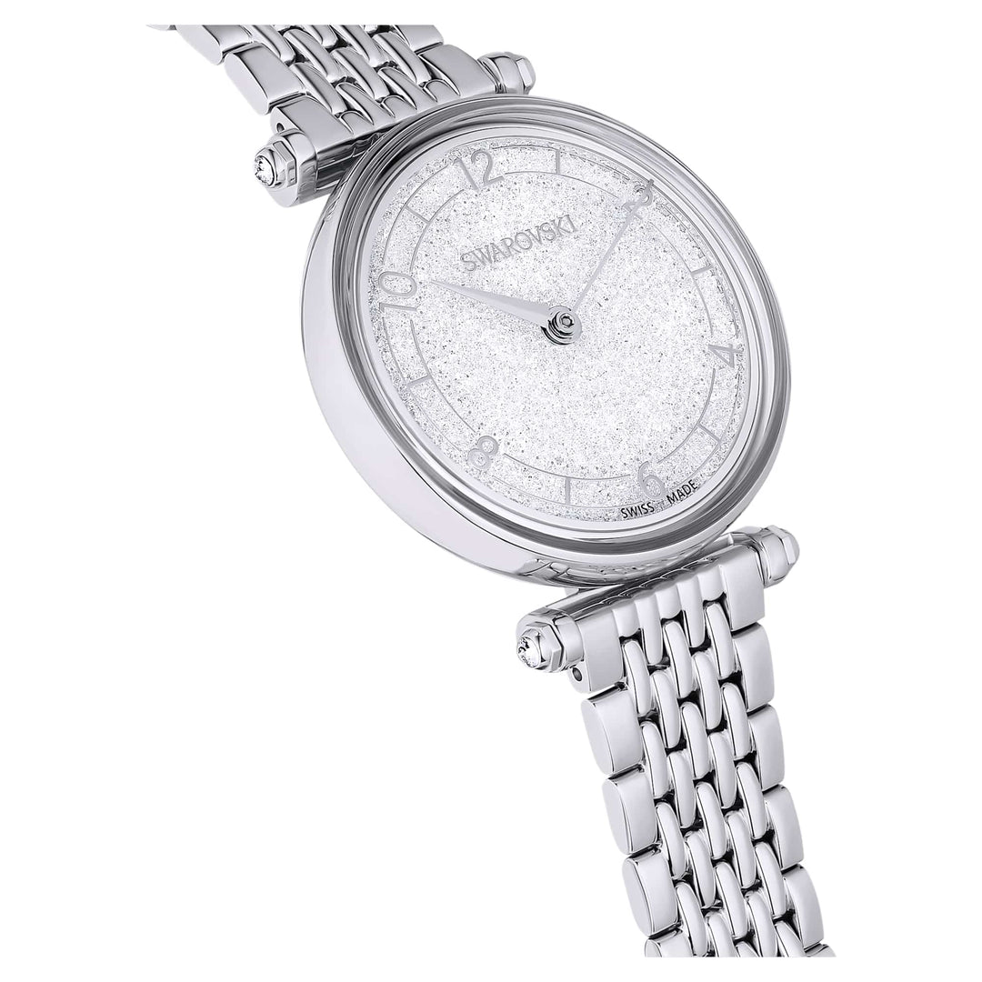 Niche Jewellery Swarovski Crystalline Wonder Watch - Stainless Steel Metal Bracelet detail