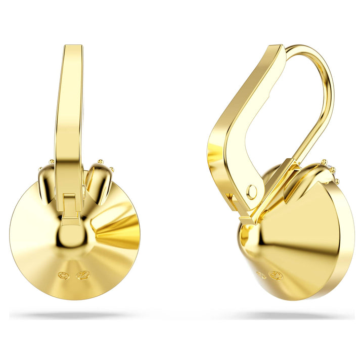 Niche Jewellery Swarovski Bella V Drop Earrings - Gold with Gold Tone Plating detail