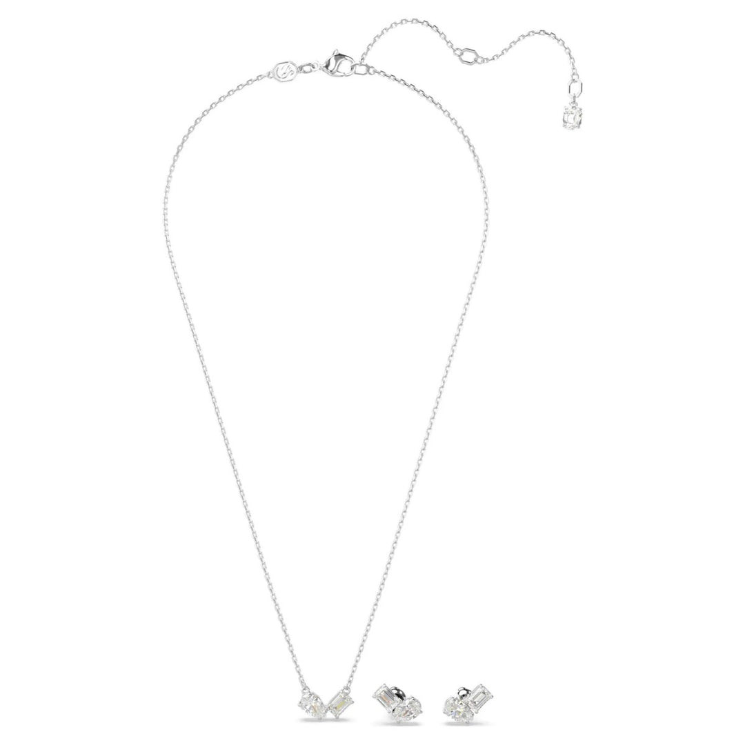 Swarovski Mesmera Set - White with Rhodium Plating 5665829