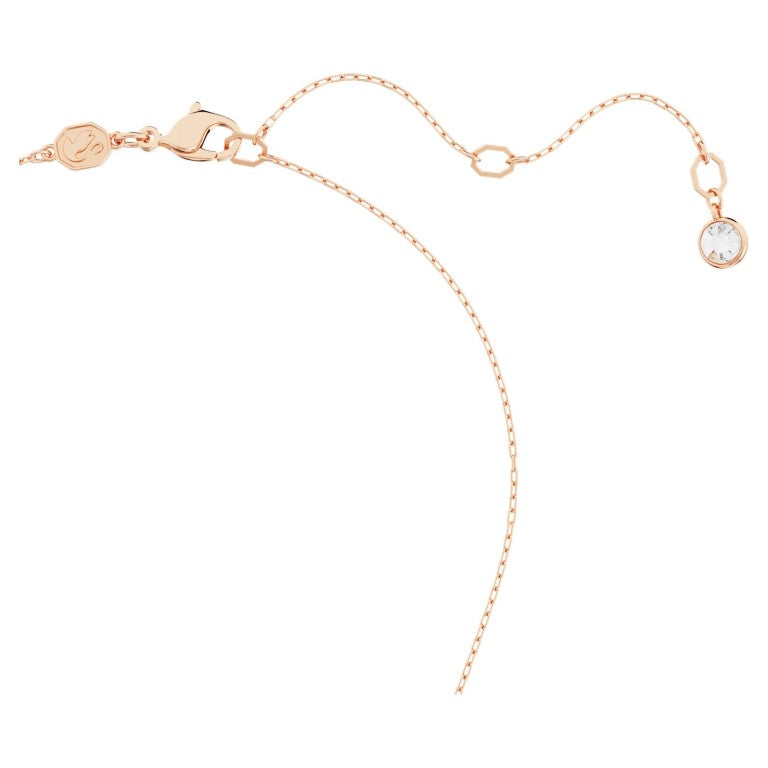 Swarovski Luna Moon Pendant - Multicoloured with Rose Gold Tone Plating 5671585