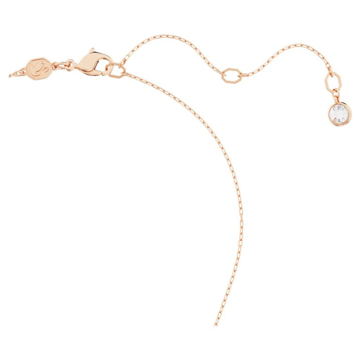 Swarovski Luna Moon Pendant - Multicoloured with Rose Gold Tone Plating 5671585