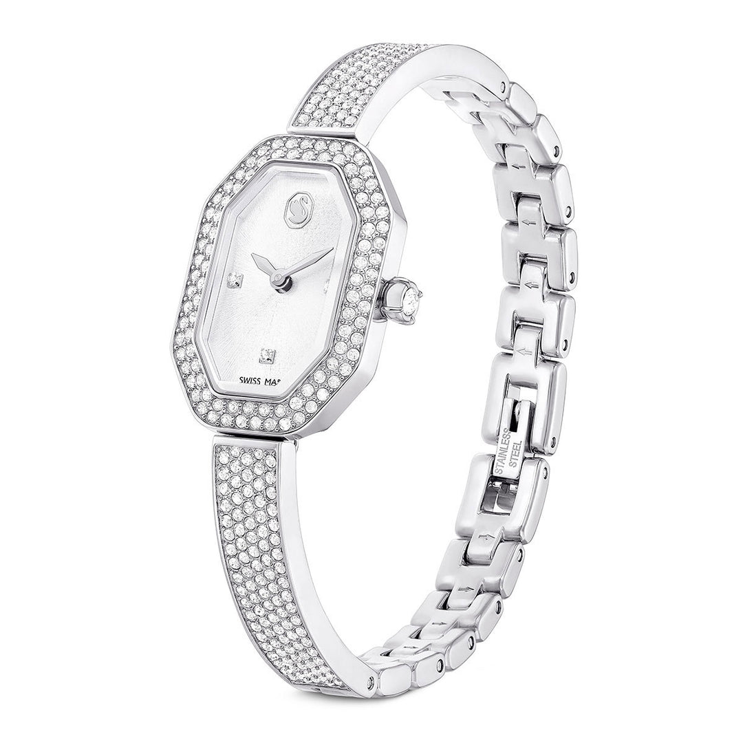 Swarovski Dextera Bangle Watch Metal Bracelet - Silver Tone 5672977