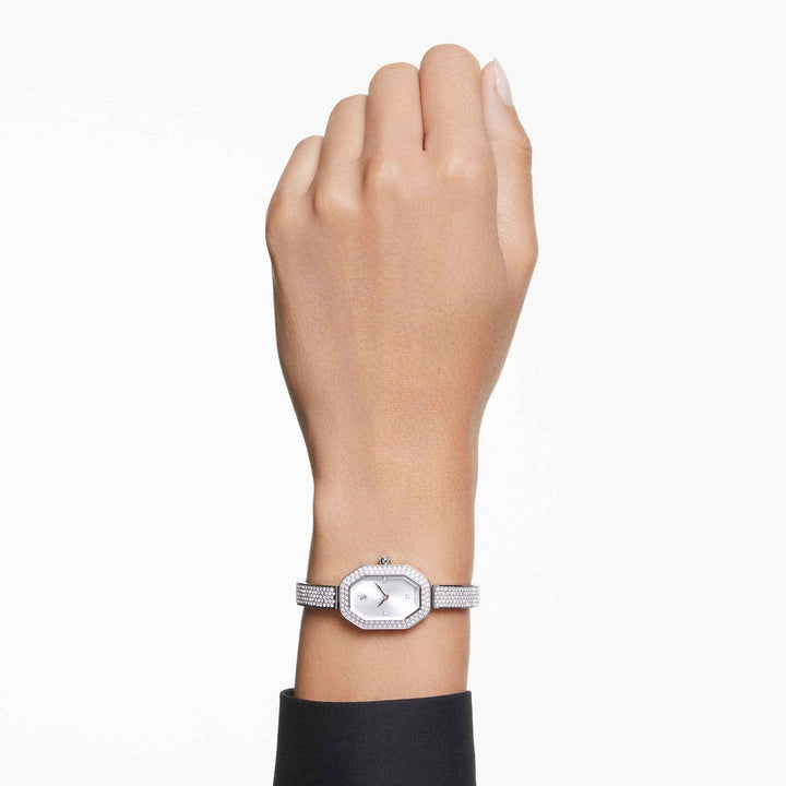 Niche Jewellery Swarovski Dextera Watch Metal Bracelet - Silver Tone detail