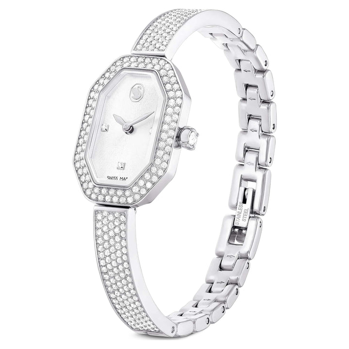 Niche Jewellery Swarovski Dextera Watch Metal Bracelet - Silver Tone detail