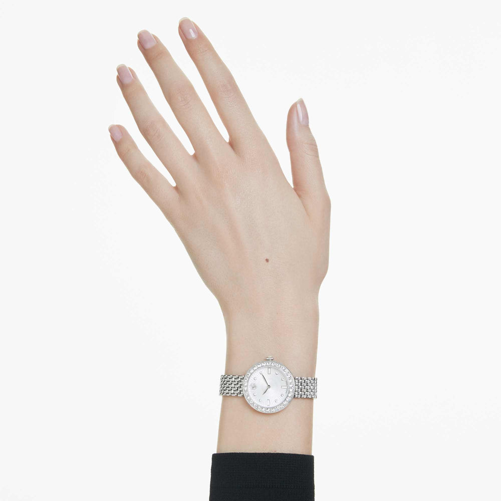 Niche Jewellery Swarovski Certa Watch Metal Bracelet - Silver Tone Stainless Steel detail