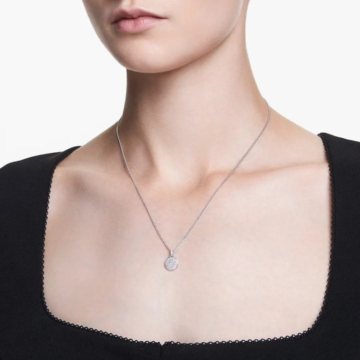 Swarovski Meteora Pendant - White with Rhodium Plating 5683446