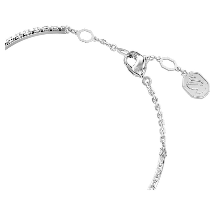 Swarovski Meteora Bangle - White with Rhodium Plating 5683447