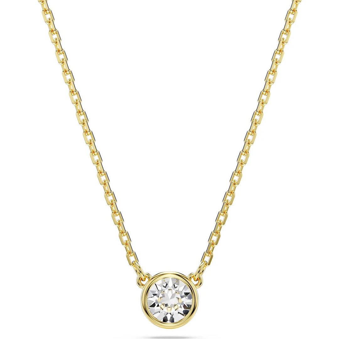 Swarovski Imber Pendant Round Cut - Gold Tone Plated 5684511