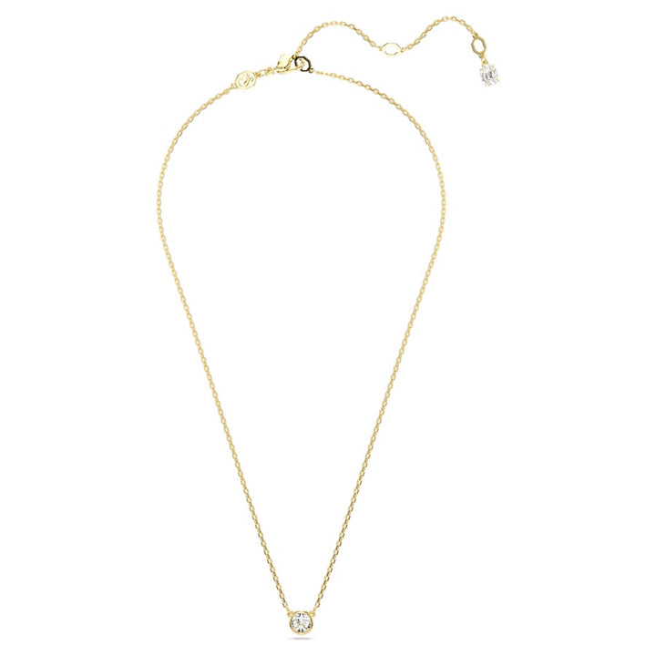 Swarovski Imber Pendant Round Cut - Gold Tone Plated 5684511