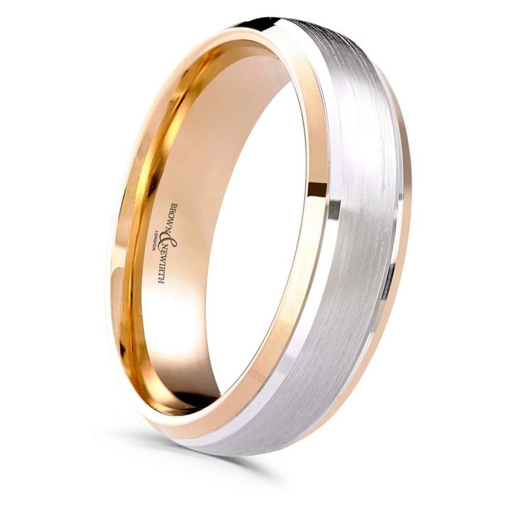 Brown & Newirth 'Blend' Wedding Band, For Him