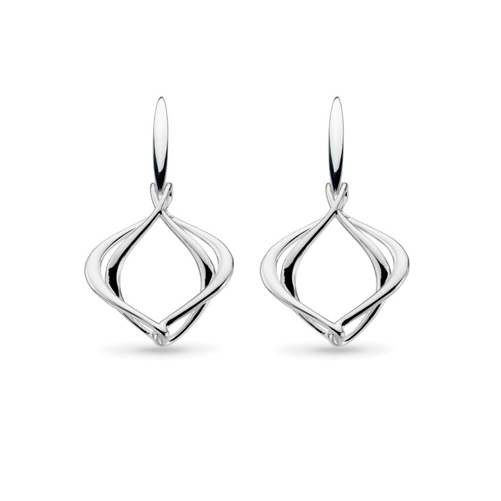 Kit Heath Alicia Grande Silver Drop Earrings 60019RP