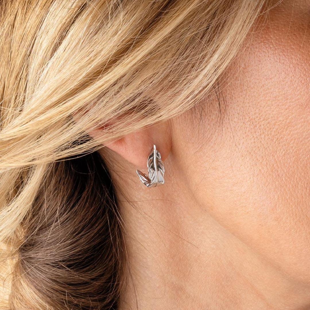 Kit Heath Feather Wisp Hoop Earrings - 60315RP