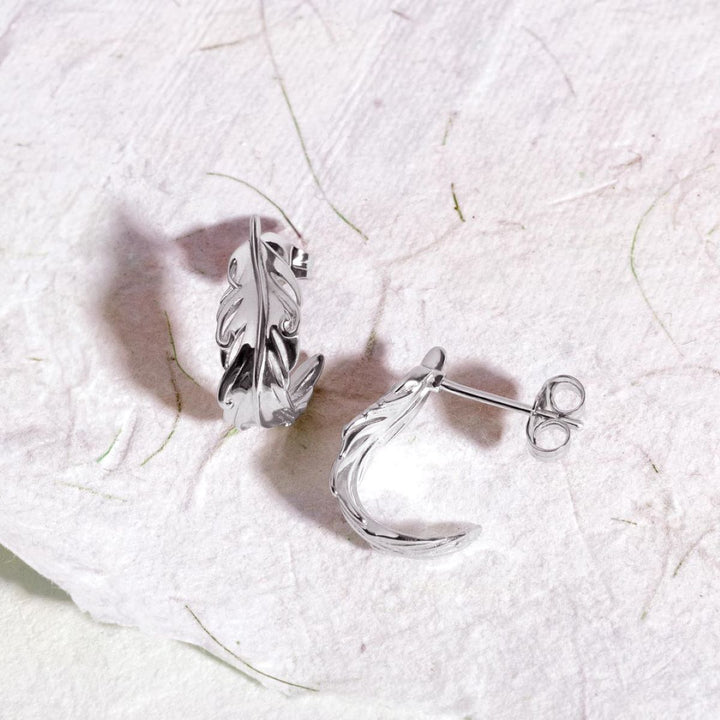 Kit Heath Feather Wisp Hoop Earrings - 60315RP