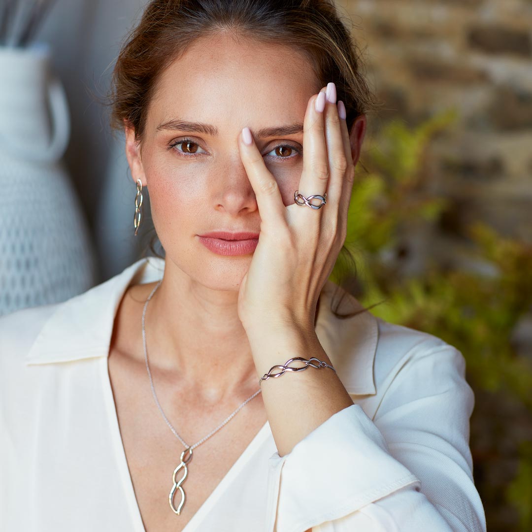 Kit Heath Entwine Twine Link Trio Slider Bracelet 71142RP